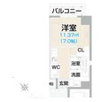 名古屋市営地下鉄東山線 亀島駅 10階建 築5年の間取図