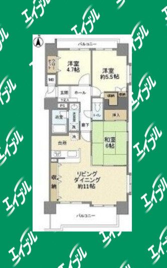間取図