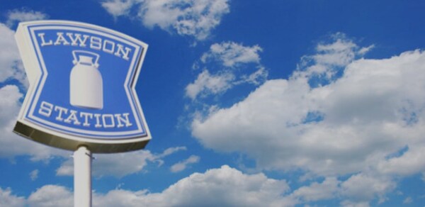 周辺環境(ローソン 中区下前津店 662m)