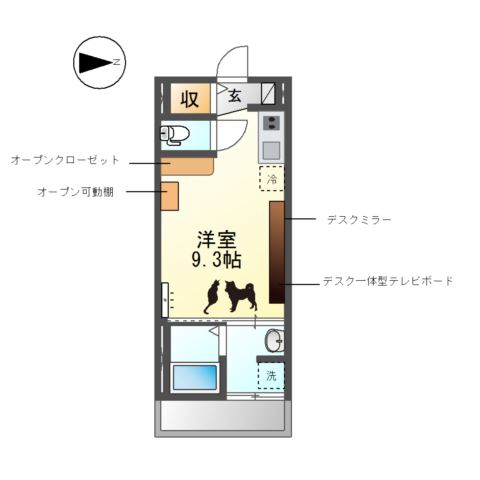 間取図