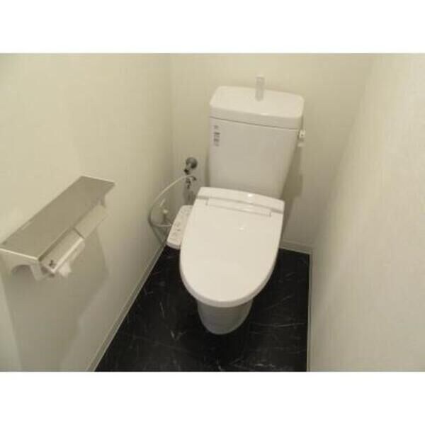 トイレ(※写真は同じマンションの違う部屋のものになります。)