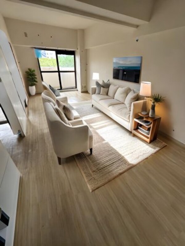 居室(写真・家具はイメージです。家電付きではありません。(T-HO)