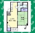 京第一マンションの間取図