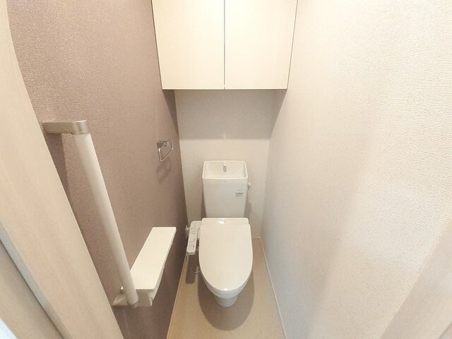 物件内観写真10　(落ち着いた色調のトイレです)