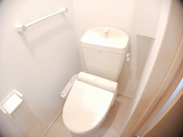 物件内観写真7　(落ち着いた色調のトイレです)