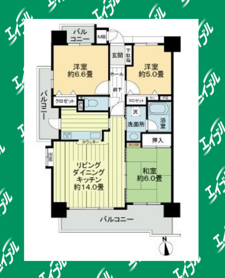 間取図