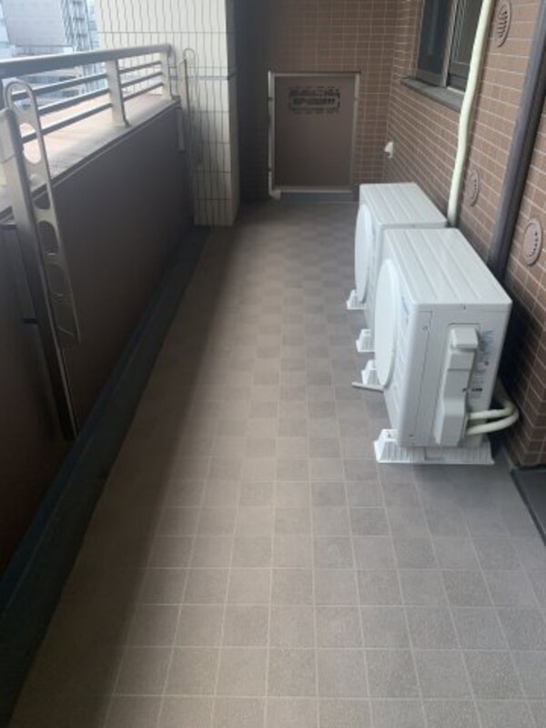 バルコニー(※写真は同じマンションの違う部屋のものになります。)
