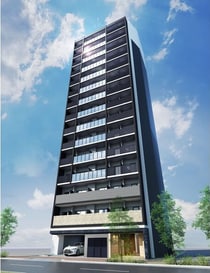 名古屋市営地下鉄東山線 中村公園駅 15階建 新築の外観写真