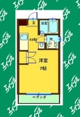 名古屋市営地下鉄鶴舞線 浄心駅 3階建 築34年の間取図