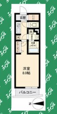 ブランシエスタ金山の間取図