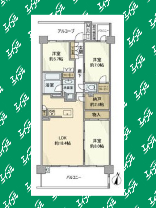 間取図