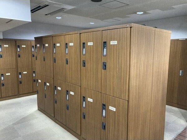 建物設備(各部屋専用ロッカー)