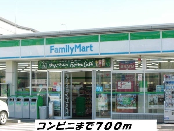 周辺環境(ファミリーマートまで700m)
