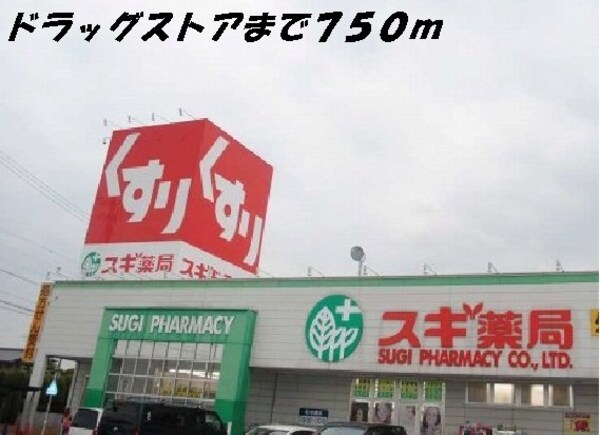 周辺環境(スギ薬局まで750m)