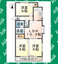 名鉄河和線 青山駅 4階建 築34年の間取図