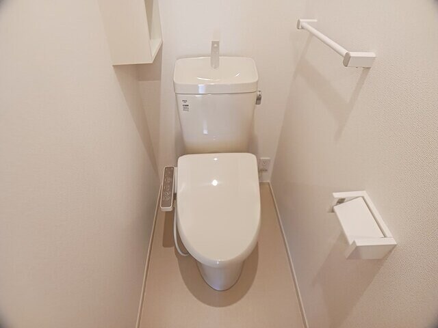 物件内観写真6　(落ち着いた色調のトイレです)