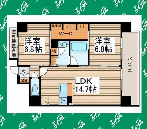 間取図