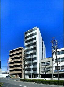 名古屋市営地下鉄東山線 亀島駅 10階建 築5年の外観写真