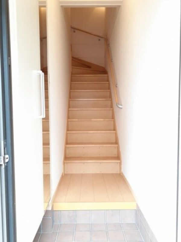 玄関(ゆったりとした玄関です)