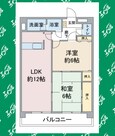 名鉄名古屋本線 本笠寺駅 4階建 築29年の間取図