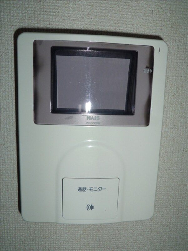 セキュリティ(モニター付きインターホンです♪)