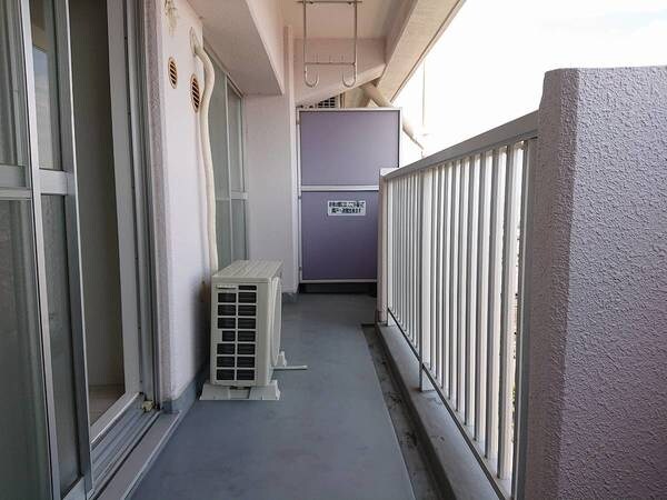 バルコニー(ビレッジハウスの同一物件・同一タイプの間取りの写真です)