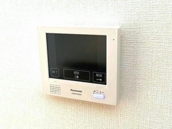 セキュリティ(室内写真は別部屋の写真です。)