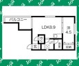 名鉄常滑線・空港線 道徳駅 3階建 築5年の間取図