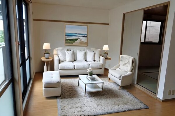 居室(写真・家具はイメージです。家具付きではありません。(T-Ho)