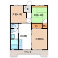 シティハイツの間取図