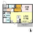 J.サイプレス　Bの間取図