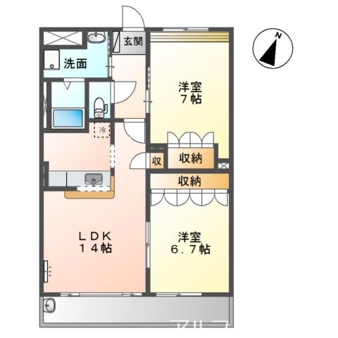 間取図