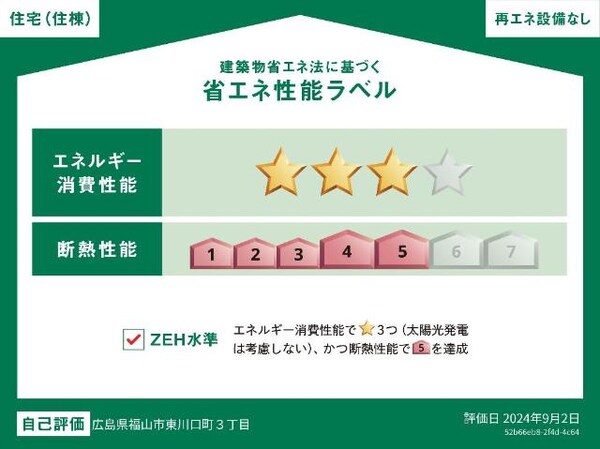 外観(省エネ性能ラベル)