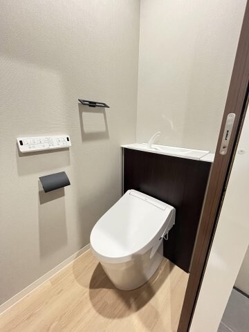 物件内観写真7　(落ち着いた色調のトイレです)