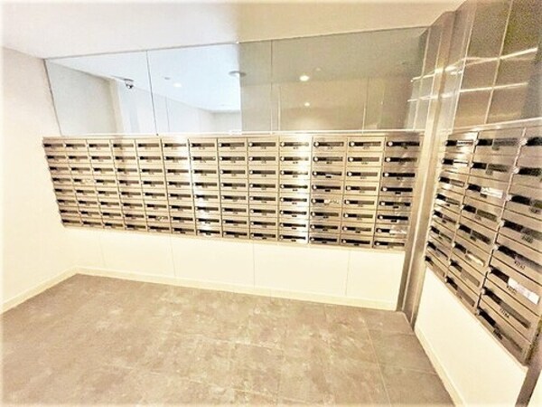 建物設備(メールボックス　※2022年5月撮影)