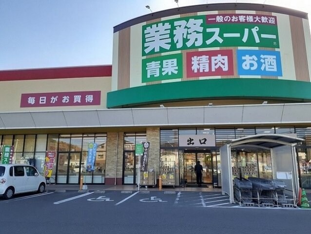 物件外観写真3　(業務スーパー新市店まで800m)