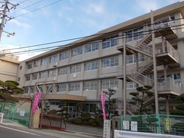 周辺環境(加茂中学校まで1100m)