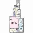鹿児島市電１系統 上塩屋駅 3階建 建築中の間取図