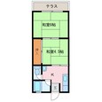 栢本ハイツの間取図