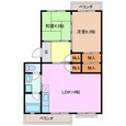 コーポ柳原の間取図