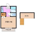 レーベンハイムⅡの間取図