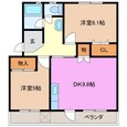 第一三晃マンションの間取図