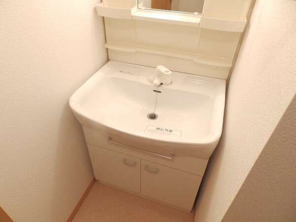 洗面所(同型、反転タイプの部屋写真です)