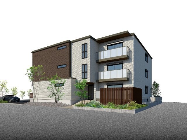 物件外観写真1　(外観パース)