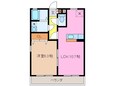 三雲長屋　Ｂ棟の間取図