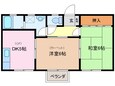 パレスコートの間取図