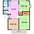 サンシティ奥村の間取図