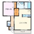 パールハウスＣの間取図
