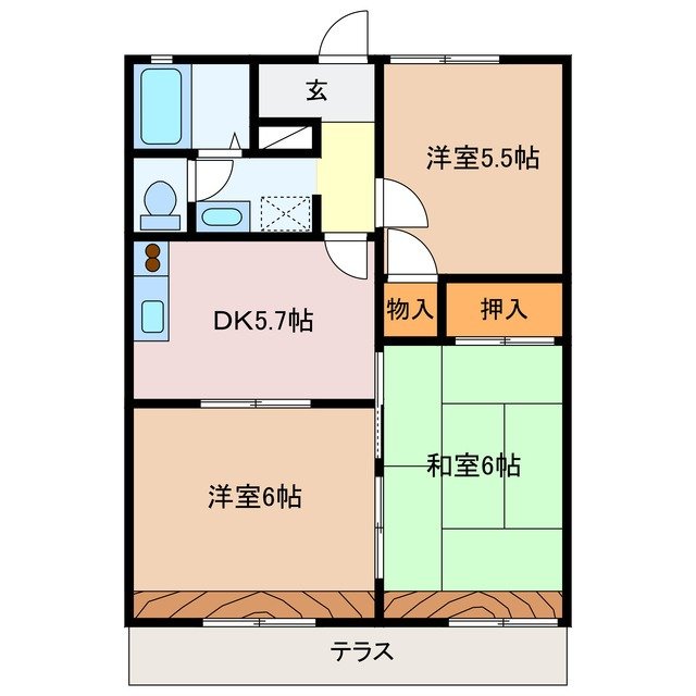 間取図