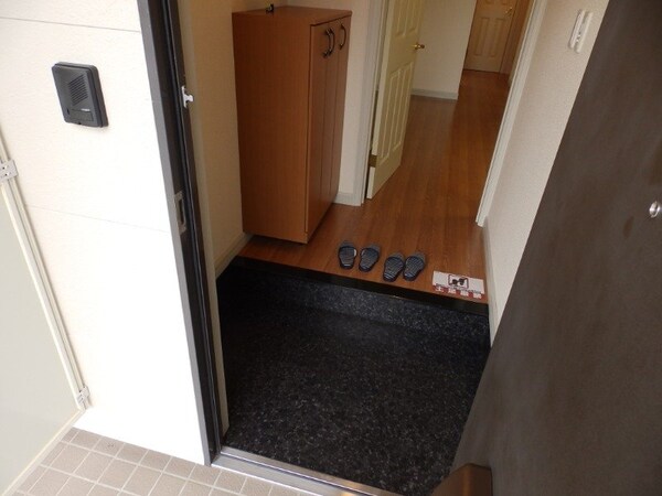 玄関(同建物の別部屋反転写真です)